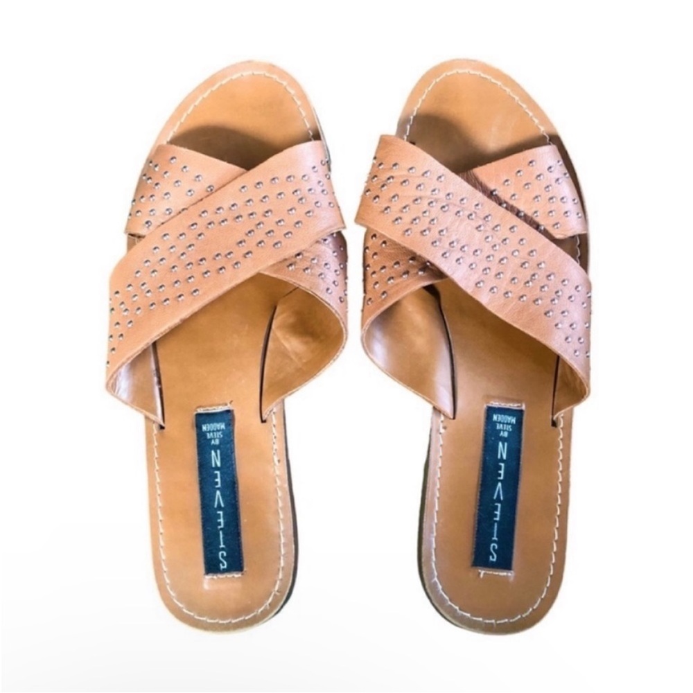 Steven By Steve Madden Tan Sandals